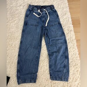 GAP Barrel Jeans with Drawstring